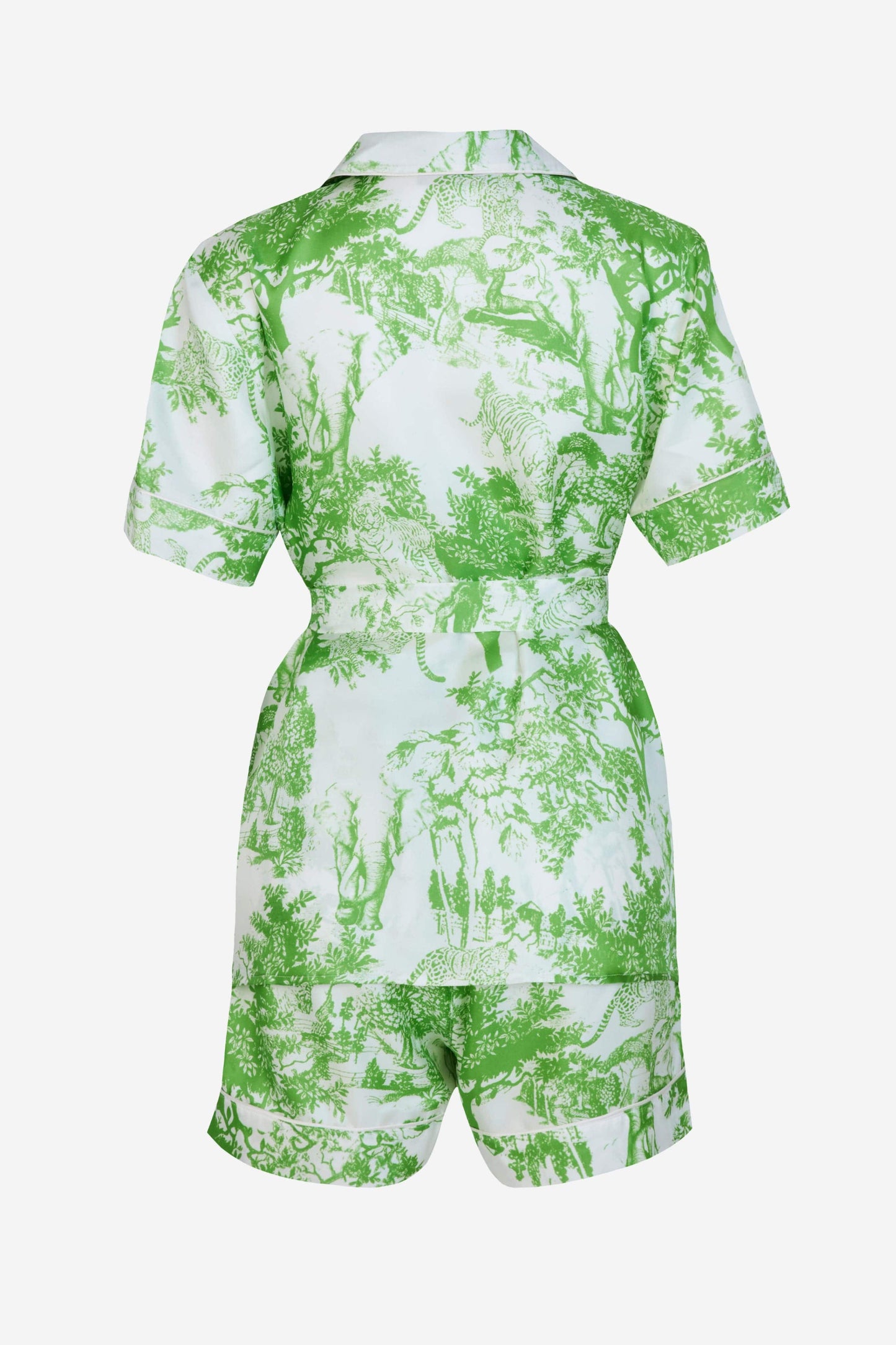 Breeze of Safari Green short Pajama Set